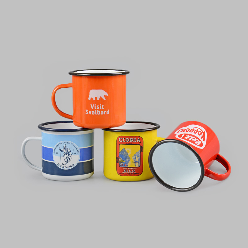 DRB-2227 Retro Enamel Mug