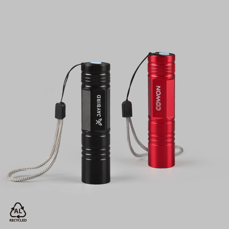 DRC-6537 BEAMTOR Rechargeable Recycled Flashlight